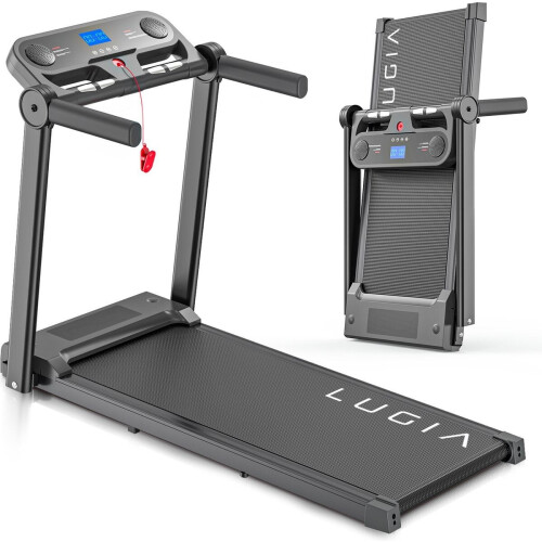 Lugia Fit Pro - Loopband - 1-12 km/u - Hellingsfunctie - Bluetooth Speakers - Opvouwbaar - LED Display Tweedehands