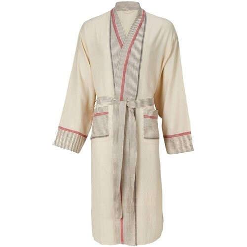 Luks mannen vegan Kimono Badjas Mete Crème Tweedehands