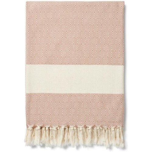 Luks unisex vegan Peshtemal Damla Roze 180 X 240 Cm Tweedehands