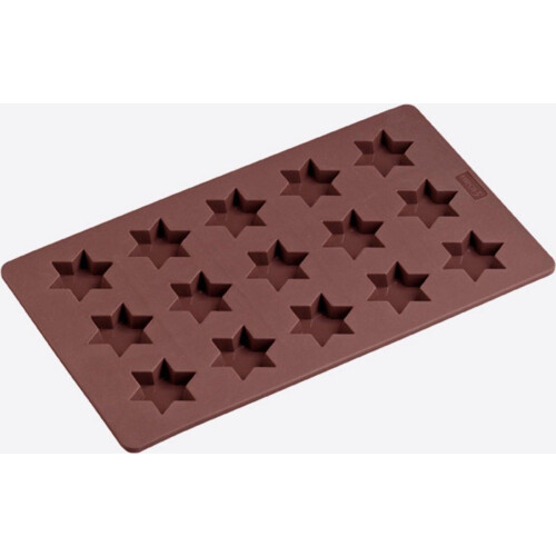 Lurch Flexi-Form 15 Sterretjes - Bakvorm - Antikleef - Bruin