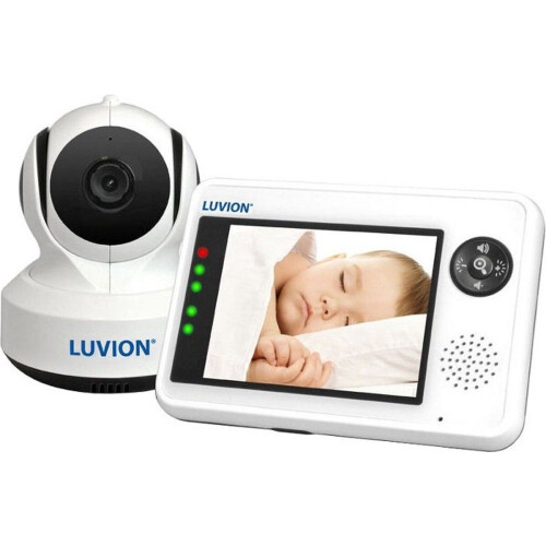 LUVION® Essential Babyphone - Babyfoon met Camera - Uitbreidbaar tot 4 Baby Camera's - Premium Baby Monitor