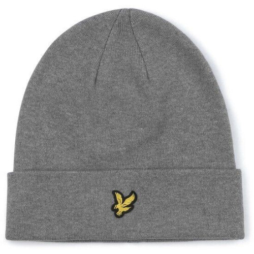 Lyle & Scott Muts - Wol Blend - One Size Fits All - Grijs Tweedehands