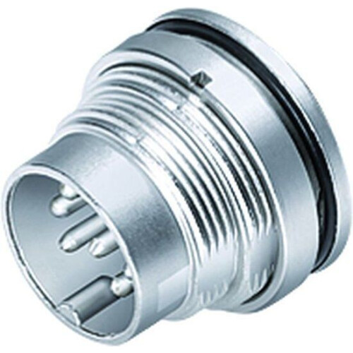 M16 Male Panel Mount Connector - 7 Contacts - IP67 - Soldering - UL Certified Tweedehands