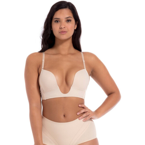 MAGIC Bodyfashion V-Bra - Beha met extra bandjes - Latte