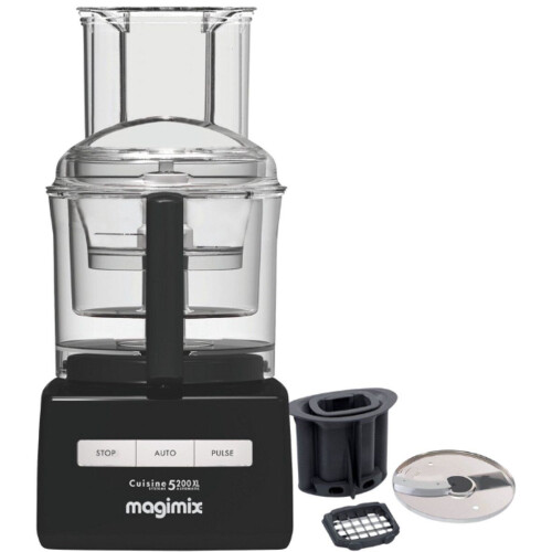 Magimix CS 5200 XL - Foodprocessor - Blokjes & Staafjes kit - Zwart