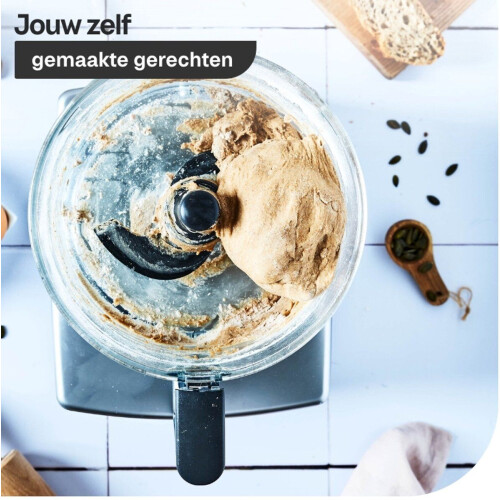 Magimix CS 5200 XL - Foodprocessor - 950 Watt - Rood - Blokjes & Staafjes kit Tweedehands