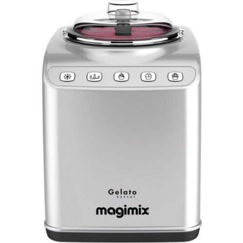 Magimix Gelato Expert - IJsmachine - Zelf vriezende - 3 programma's - Zilver