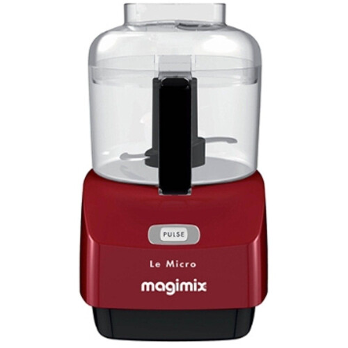 Magimix Micro - Hakmolen - Hakt mixt emulgeert - Rood