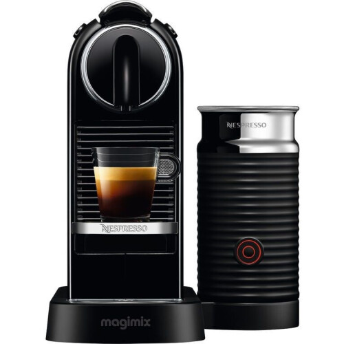 Magimix Nespresso CitiZ & Milk M195 - Koffiemachine - 19 bar druk - Zwart