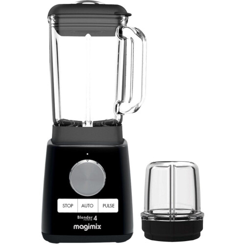 Magimix Power Blender - Smoothie Maker 1,8 Liter - 1300 Watt - Zwart - + mini kom Tweedehands