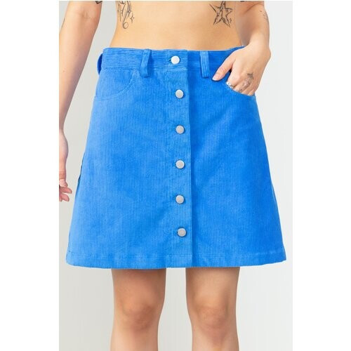 MAHLA dames vegan Jemima Corduroy Rok Tweedehands