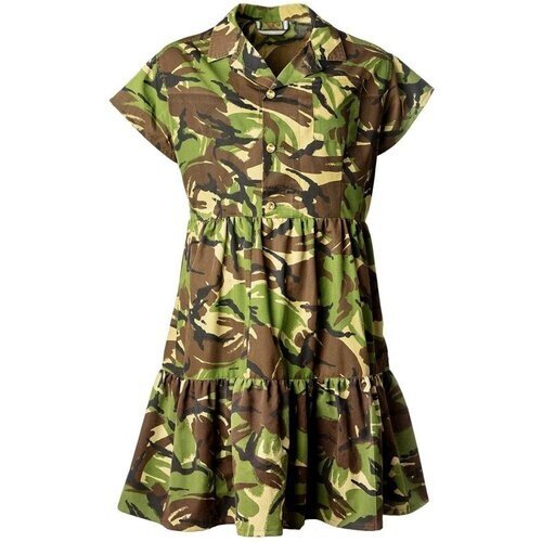 MAHLA dames vegan Jurk Reboot Camo Tweedehands