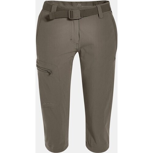 Maier Sports Inara Capri Dames Middenbruin/Lichtbruin Tweedehands