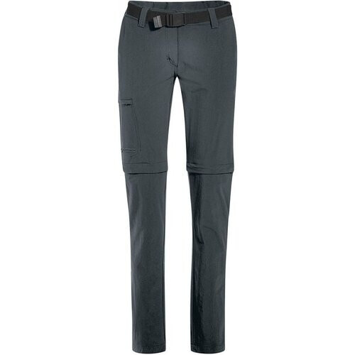 Maier Sports Inara Slim Zip Broek Dames Donkergrijs Tweedehands