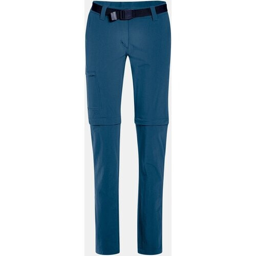 Maier Sports Inara Slim Zip Broek Dames Middenblauw Tweedehands