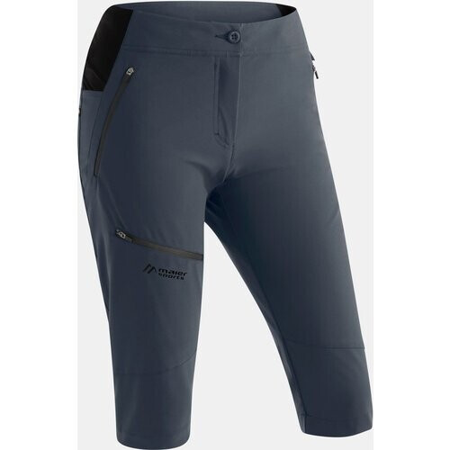 Maier Sports Latit Capri Vario Broek Dames Donkergrijs Tweedehands
