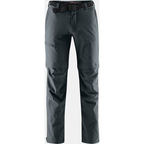 Maier Sports Tajo Long Zip Off Broek Donkergrijs Tweedehands