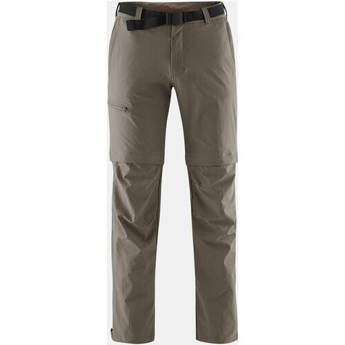 Maier Sports Tajo Regular Zip Off Broek Donkerkaki Tweedehands