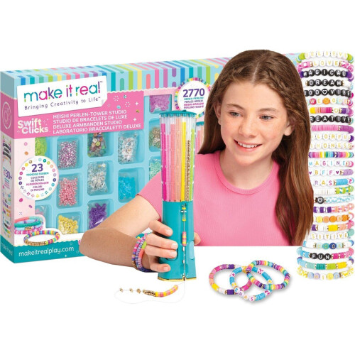 Make it Real - Swift Clicks™ Heishi Deluxe Armbandenmaker - Maak 30+ unieke Heishi armbanden Tweedehands
