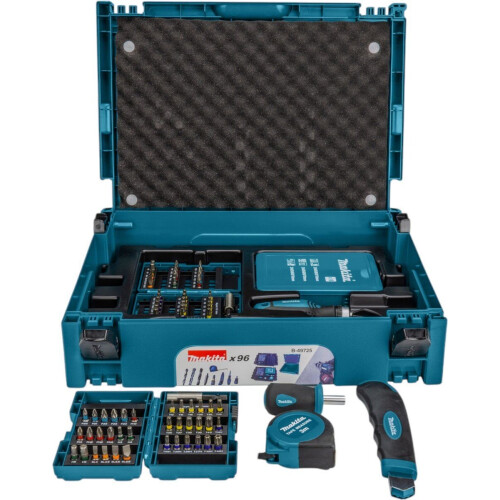 Makita B-49725 - 96-dlg Boor-/schroefbitset - Hout Steen Metaal - Mbox Tweedehands