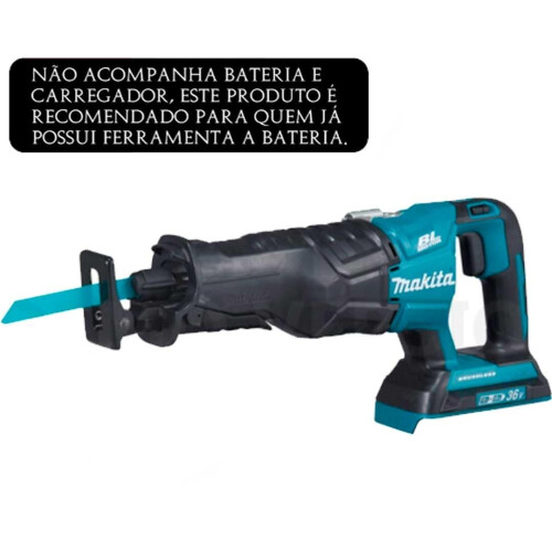 Makita DJR360Z Accu Reciprozaag 2x18V Basic Body