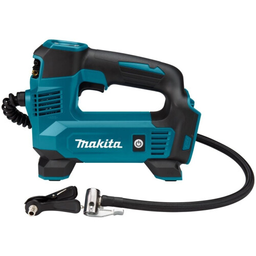 Makita DMP180Z - Luchtpomp 18 V - Geheugen voor laatst ingestelde druk - Inclusief 4 adapters