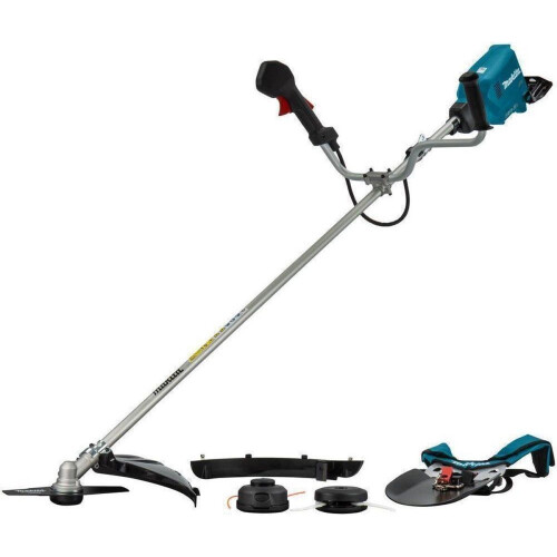 Makita DUR369AZ - Accubosmaaier - 2x18 V motor - Turquoise