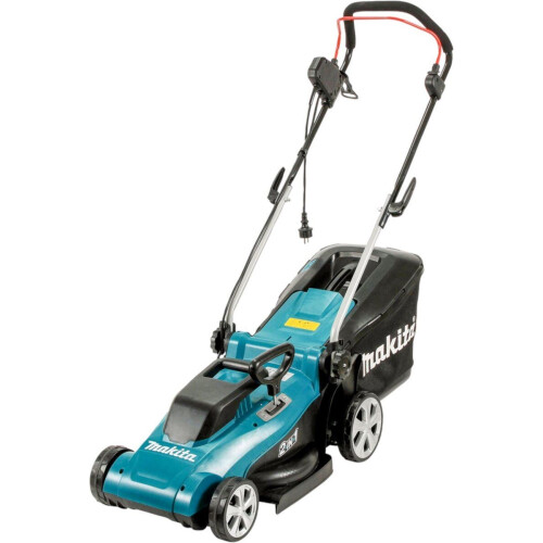 Makita ELM3720 - Elektrische Duwmaaier - 37 cm maaibreedte - Geschikt voor 500 m² Tweedehands