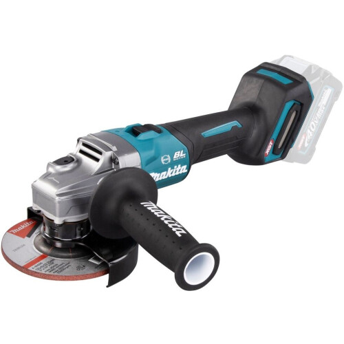 Makita GA005GZ01 - 40V Accu 125 mm Haakse Slijper - AFT Softstart Heropstartbeveiliging