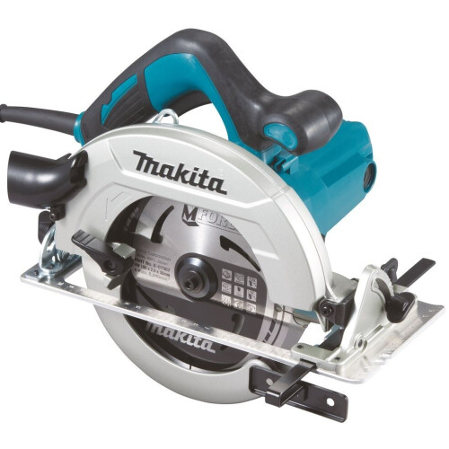 Makita HS7611J - Cirkelzaag 1600W 190mm - Mforce zaagblad - Blauw Tweedehands