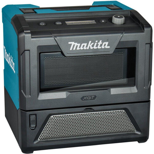 Makita MW001GZ - Snoerloze magnetron 40V - Inhoud 8L - Blauw Tweedehands