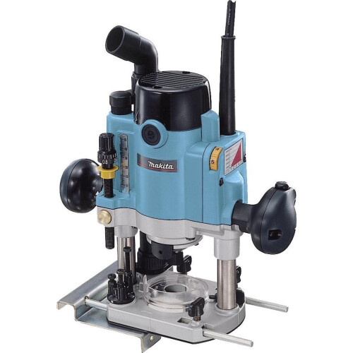 Makita RP1110C - Bovenfreesmachine 1100W - 8000-24000 t.p.m. - Blauw Tweedehands