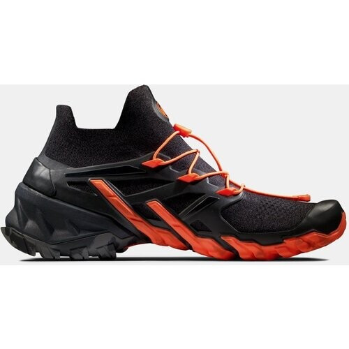 Mammut Aegility Pro Mid DryTech Wandelschoen Zwart/Oranje Tweedehands