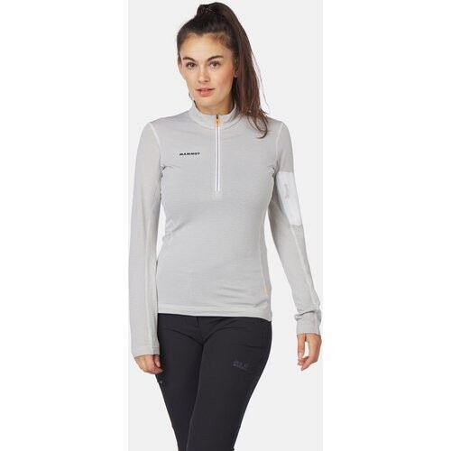 Mammut Aenergy Light Ml Half Zip Pull Women Gebroken Wit Tweedehands