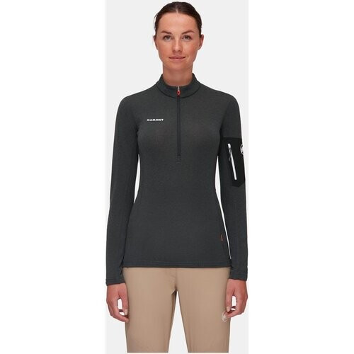 Mammut Aenergy Light Ml Half Zip Pull Women Zwart Tweedehands