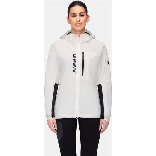 Mammut Aenergy Wb Hooded Jacket Women Wit/Zwart Tweedehands