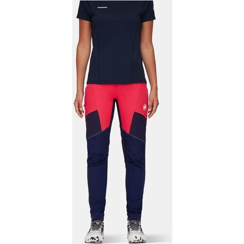 Mammut Eiger Speed Hybrid Softshell Broek Dames Marineblauw/Lichtroze Tweedehands