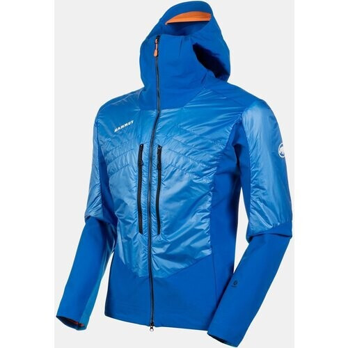 Mammut Eisfeld Hybrid Hooded Softshell Jas Blauw Tweedehands