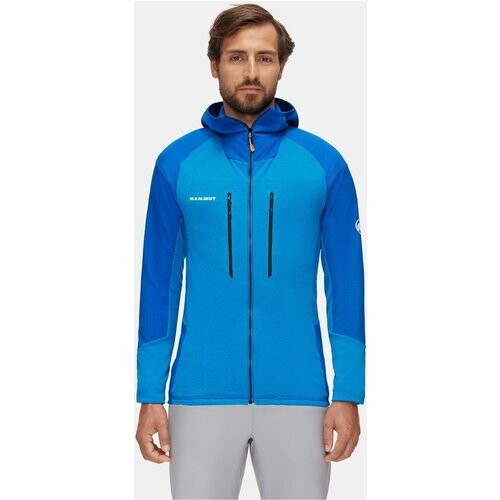 Mammut Eiswand Advanced Hooded Vest Middenblauw/Koningsblauw Tweedehands