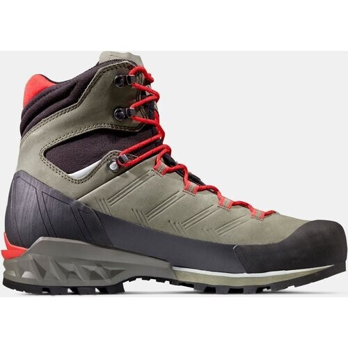 Mammut Kento Advanced High Gore-Tex Bergschoen Middenkaki/Rood Tweedehands