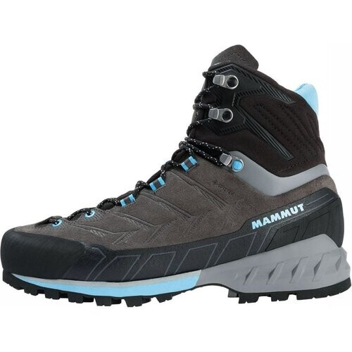 Mammut Kento Tour High GTX Bergschoenen Dames Donkergrijs/Lichtblauw Tweedehands