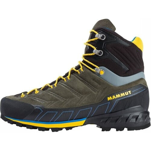 Mammut Kento Tour High GTX Schoen Donkerbruin/Donkergeel Tweedehands