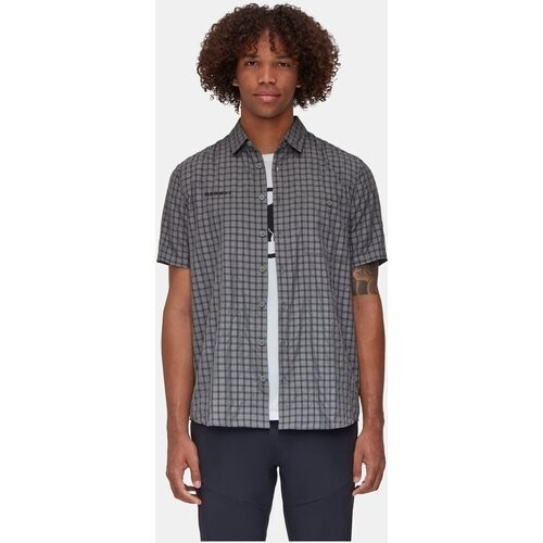 Mammut Lenni Shirt Men Donkergrijs/Geschakeerd Tweedehands
