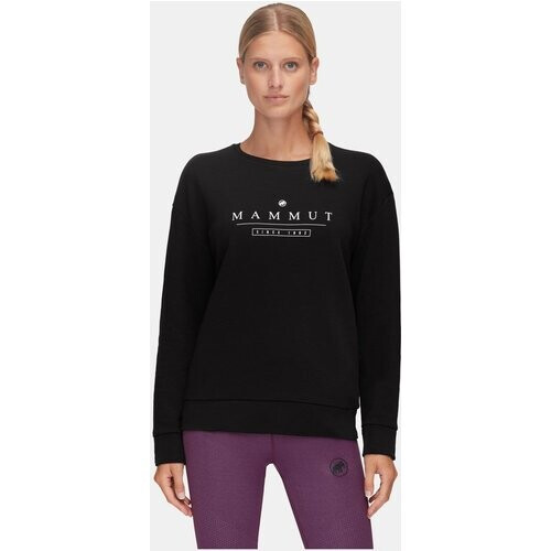 Mammut Mammut Core Ml Crew Neck Women Logo Zwart Tweedehands