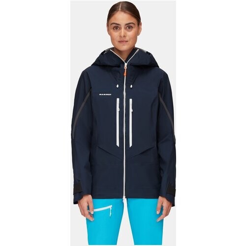 Mammut Nordwand Advanced HS Hooded Dames Jas Donkerblauw Tweedehands