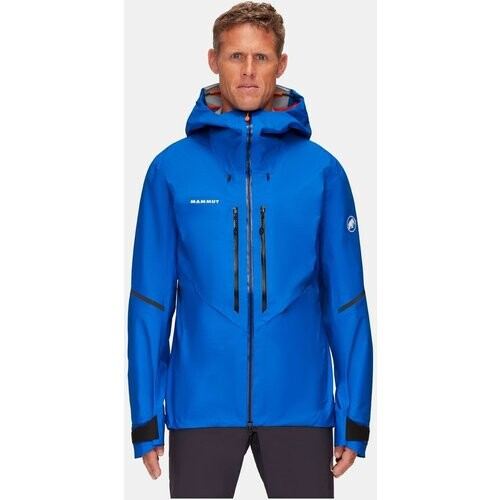 Mammut Nordwand Advanced HS Hooded Hardshell Jas Blauw Tweedehands