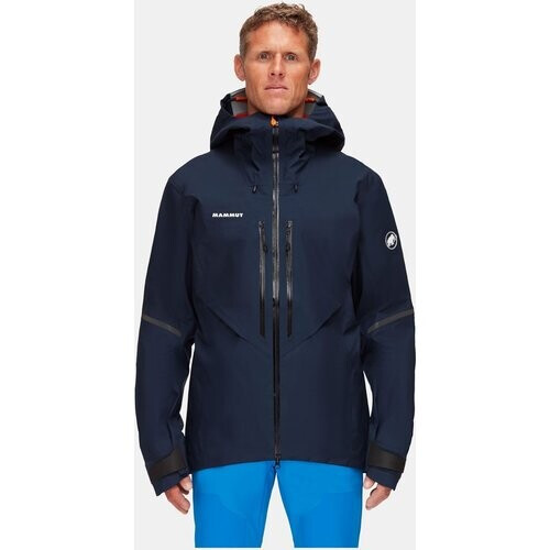Mammut Nordwand Advanced HS Hooded Hardshell Jas Donkerblauw Tweedehands