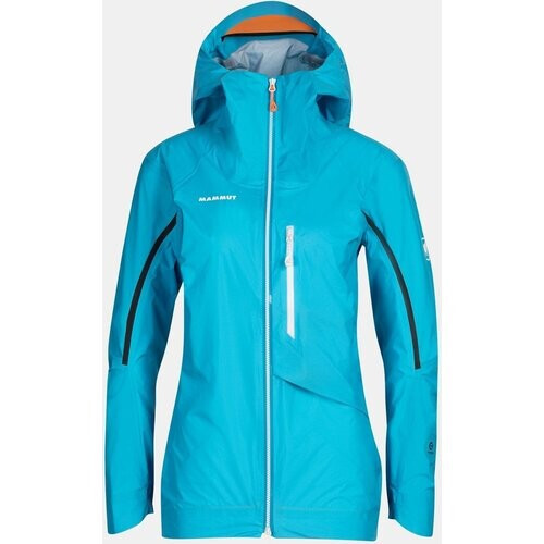 Mammut Norwand Light Hooded Hardshell Jas Dames Middenblauw Tweedehands