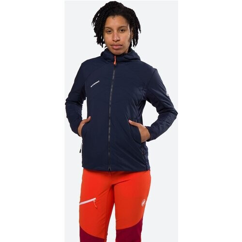 Mammut Rime Light In Flex Hooded Jacket Women Marineblauw Tweedehands