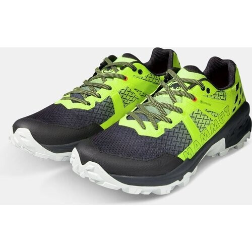 Mammut Sertig II Low Gore-Tex Wandelschoen Zwart/Limoengroen Tweedehands